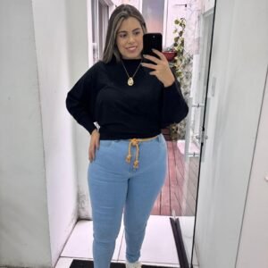 CALÇA JEANS SAL E PIMENTA PLUS