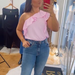 Calça Lavagem Clara Flare